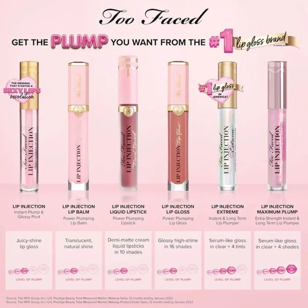 Too Faced Lip Injection Power Plumping Lip Gloss Just A Girl